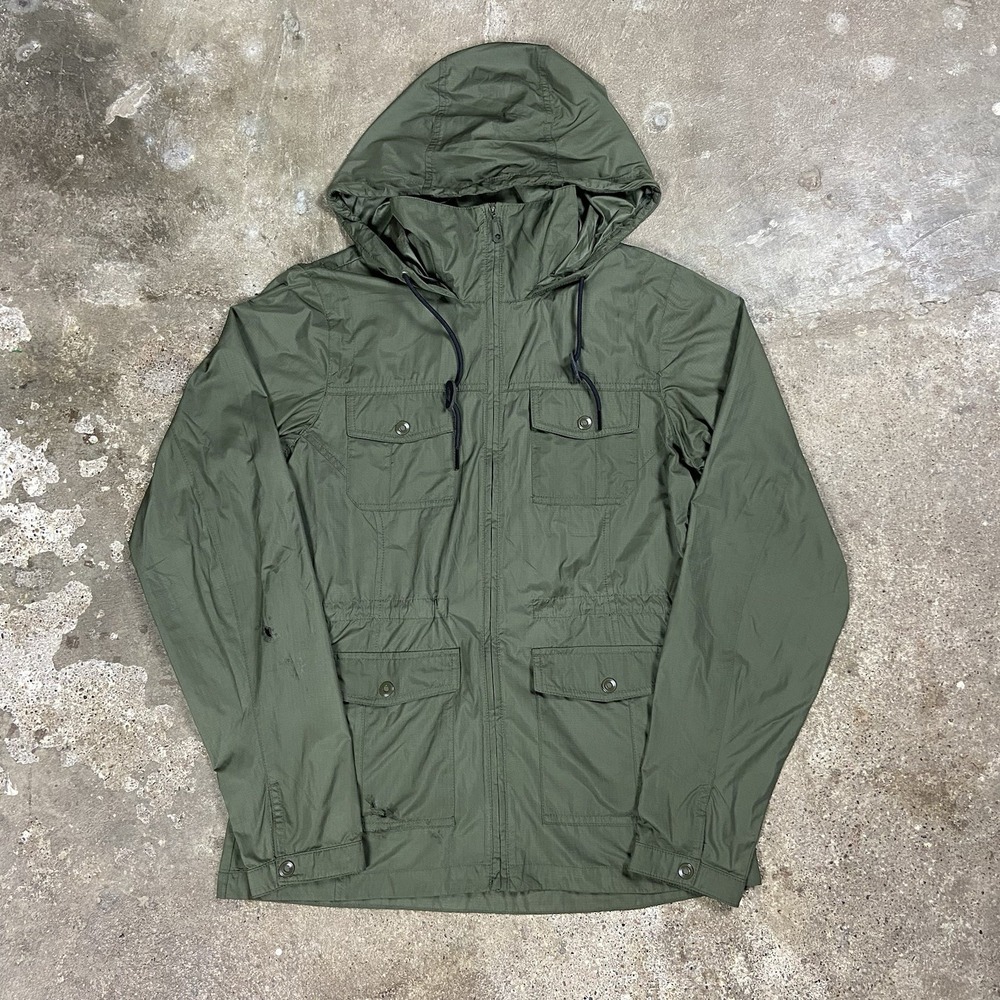 Mountain Hardwear‎ Field Jacket Women's Size XS Olive Green Hooded Full Zip